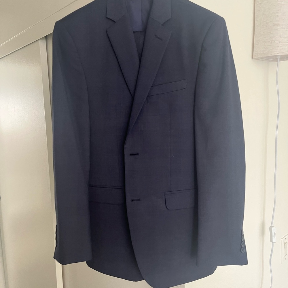 Perry Ellis Suits - 2 (Navy and Light Grey)